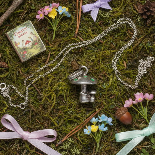 Mushroom Pendant Child Styling